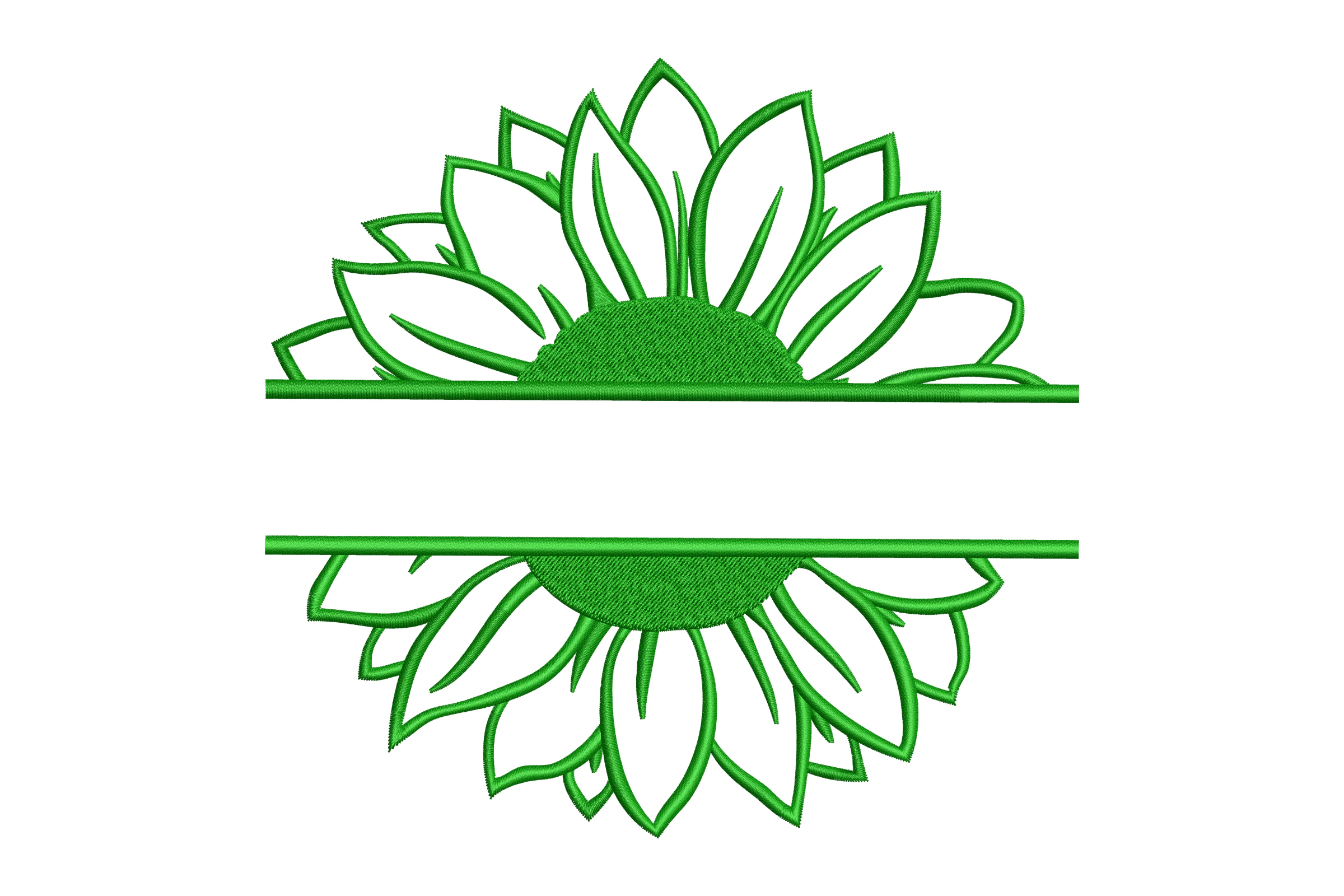 SunFlower Machine Embroidery Desig