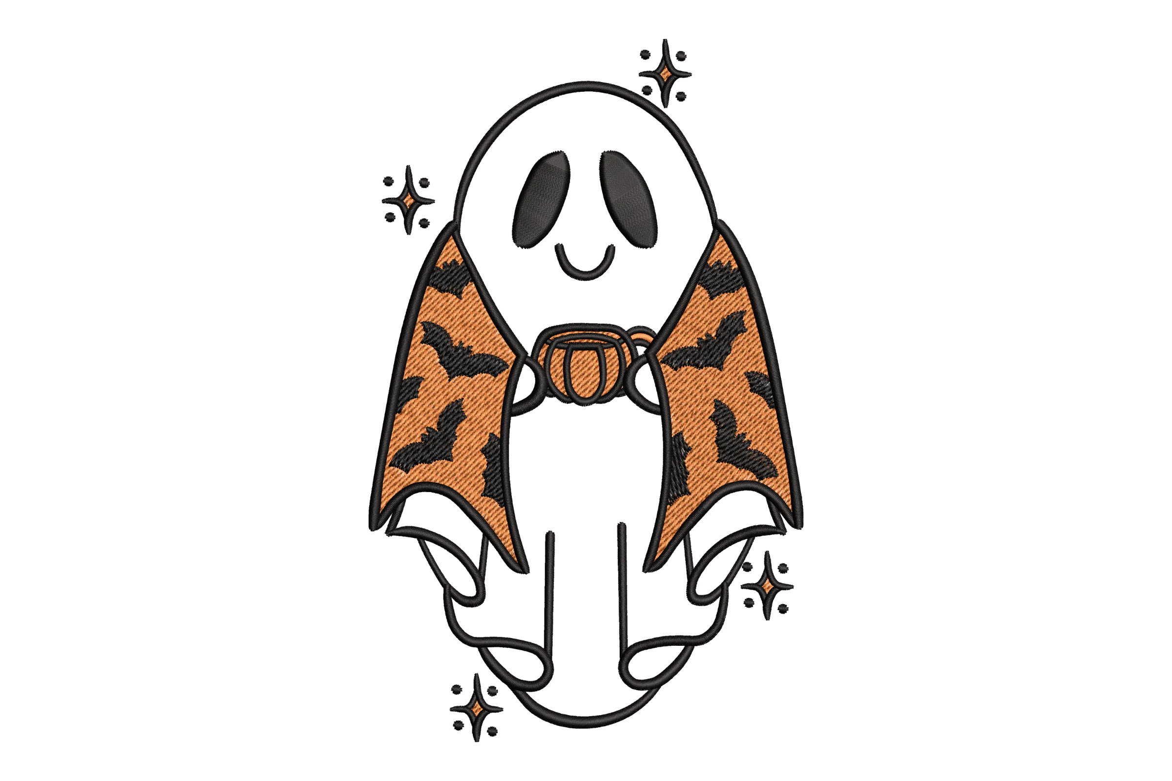 Ghost Embroidery Embroidery Design