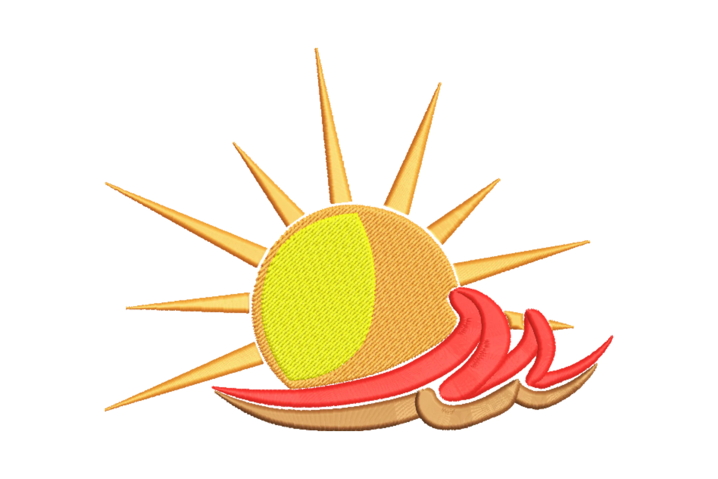 Sun Stitch Digital Embroidery Designs