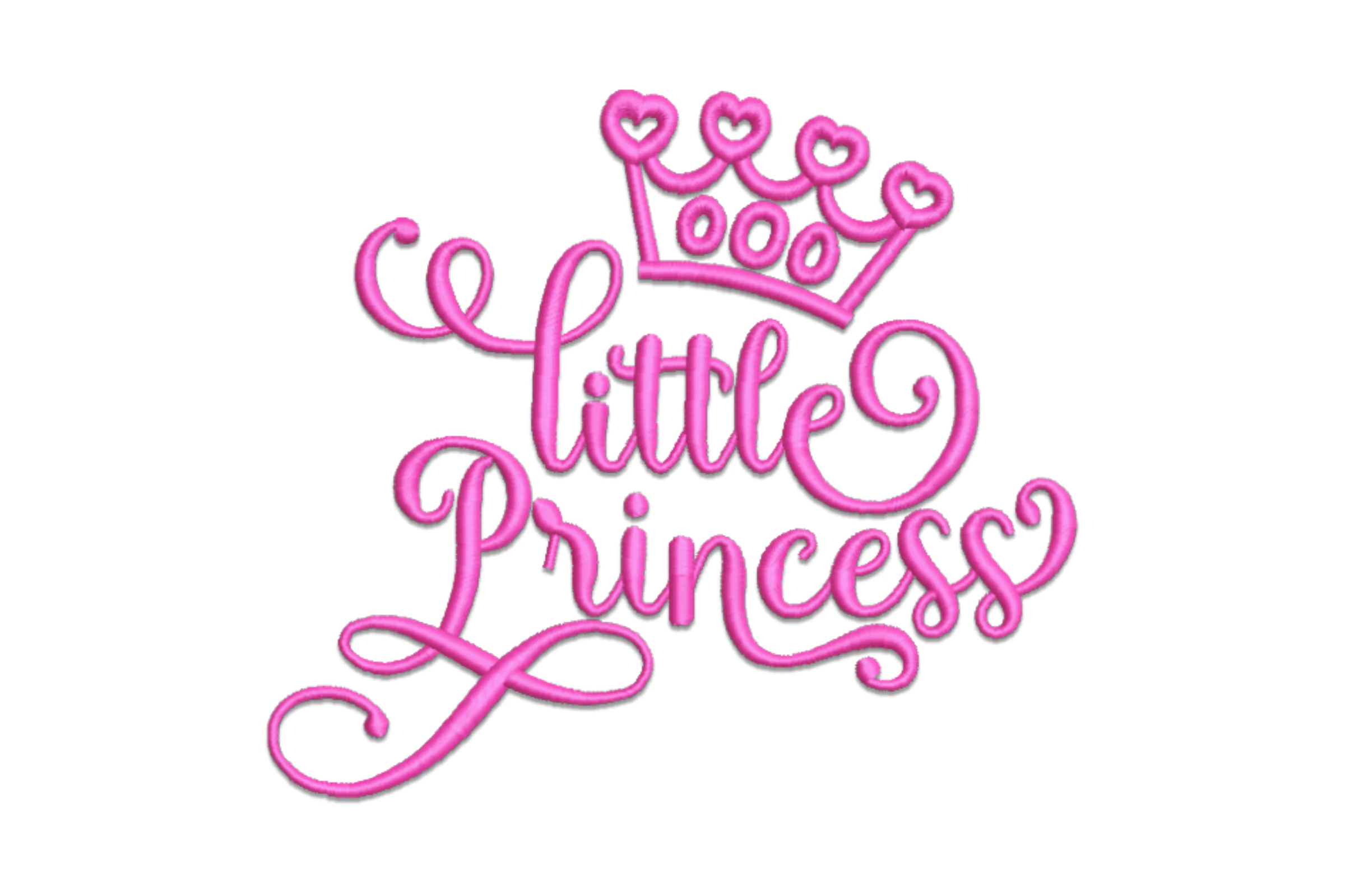 Little Princess Embroidery Design