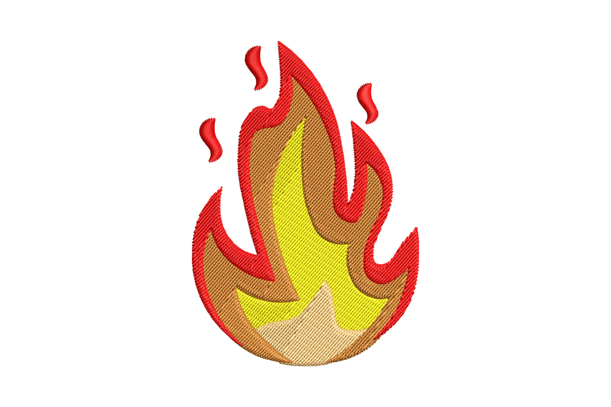 Fire Embroidery Design File