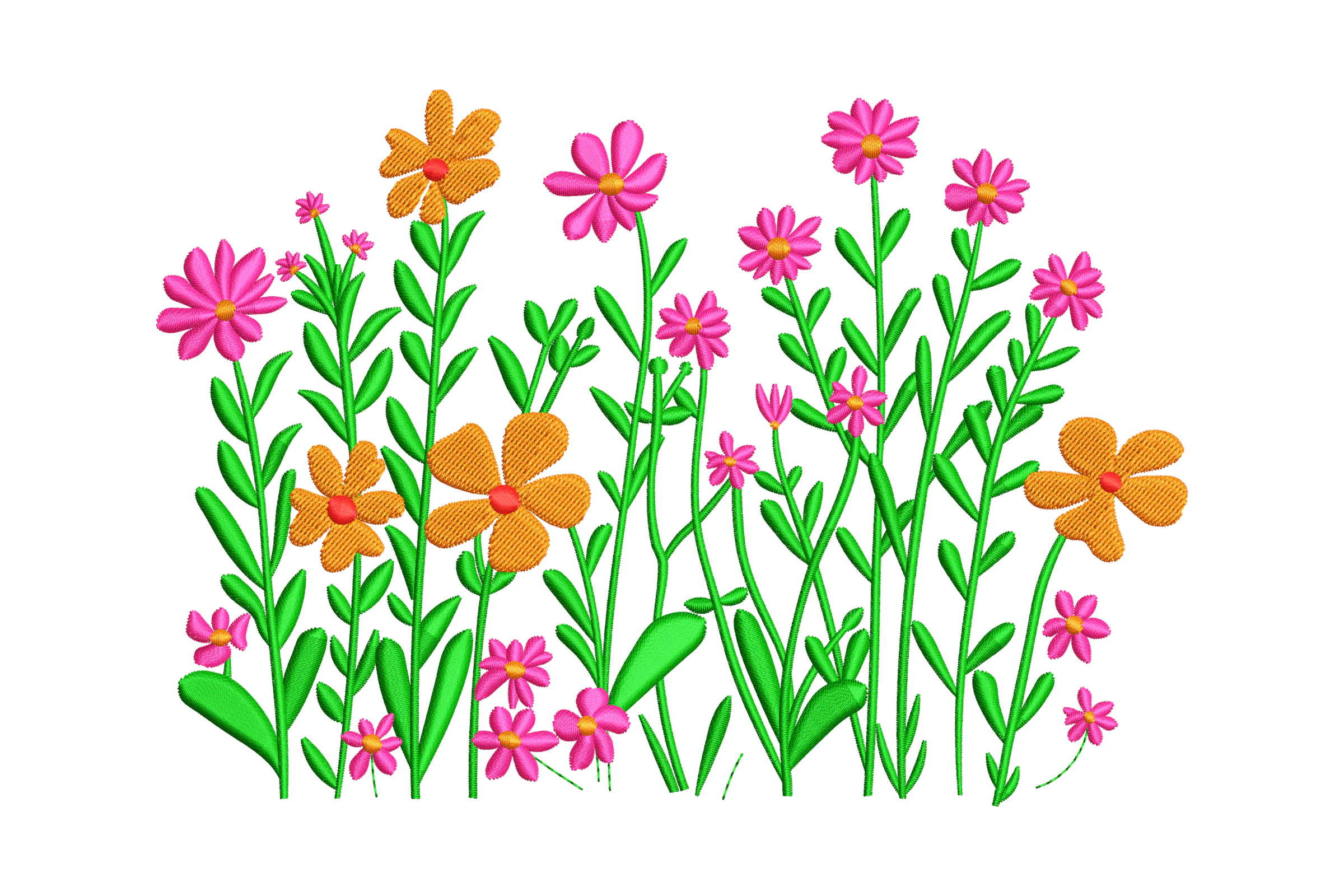 Beautiful Floral Embroidery Design