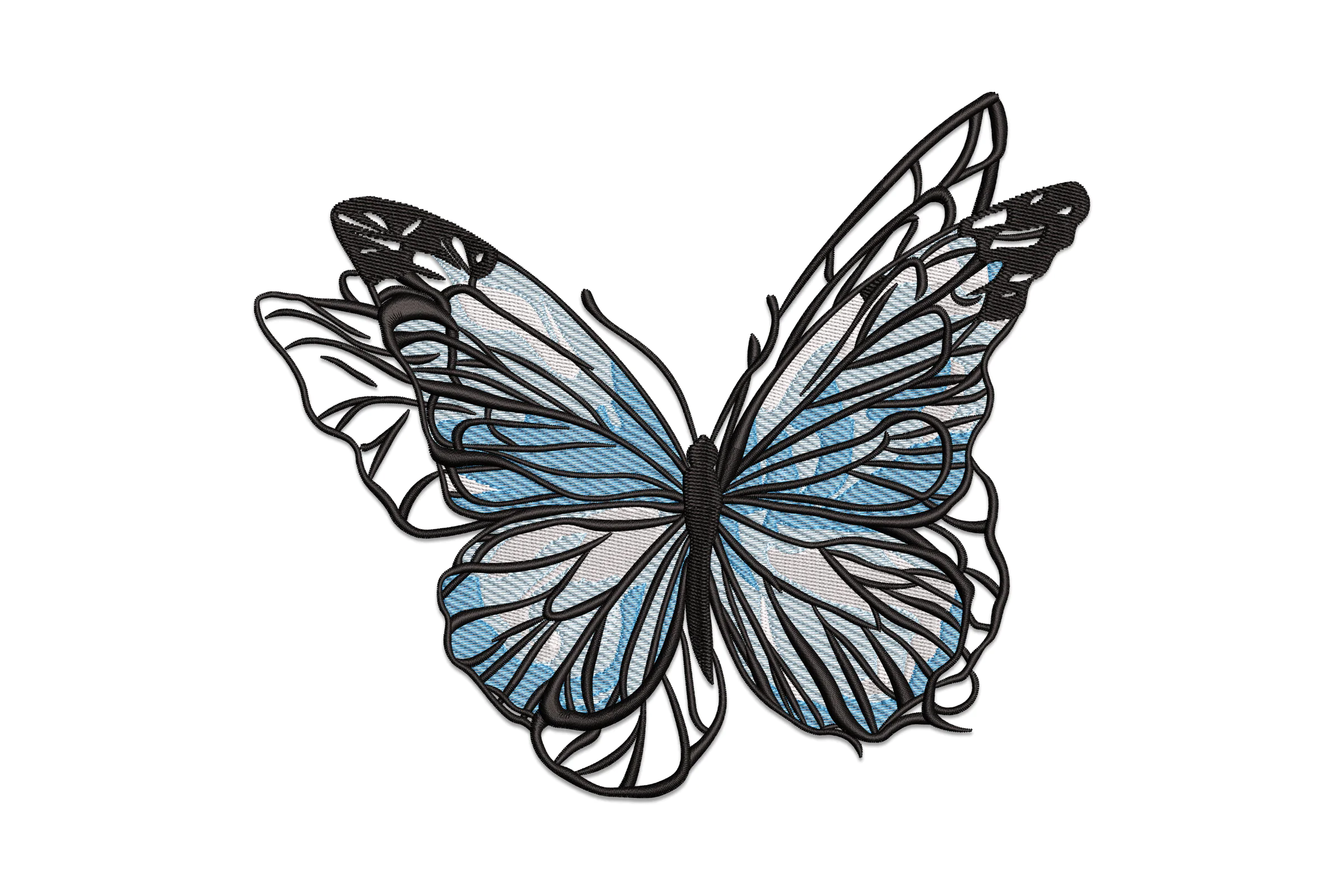 Small Butterflies Machine Embroidery Design
