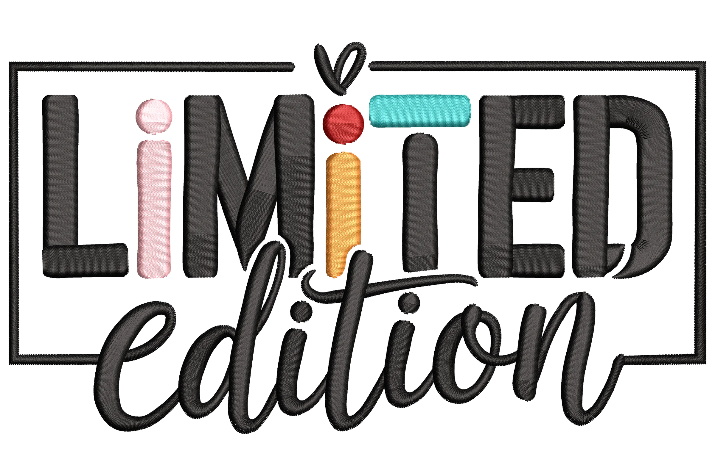 Limited Edition Machine Embroidery Design