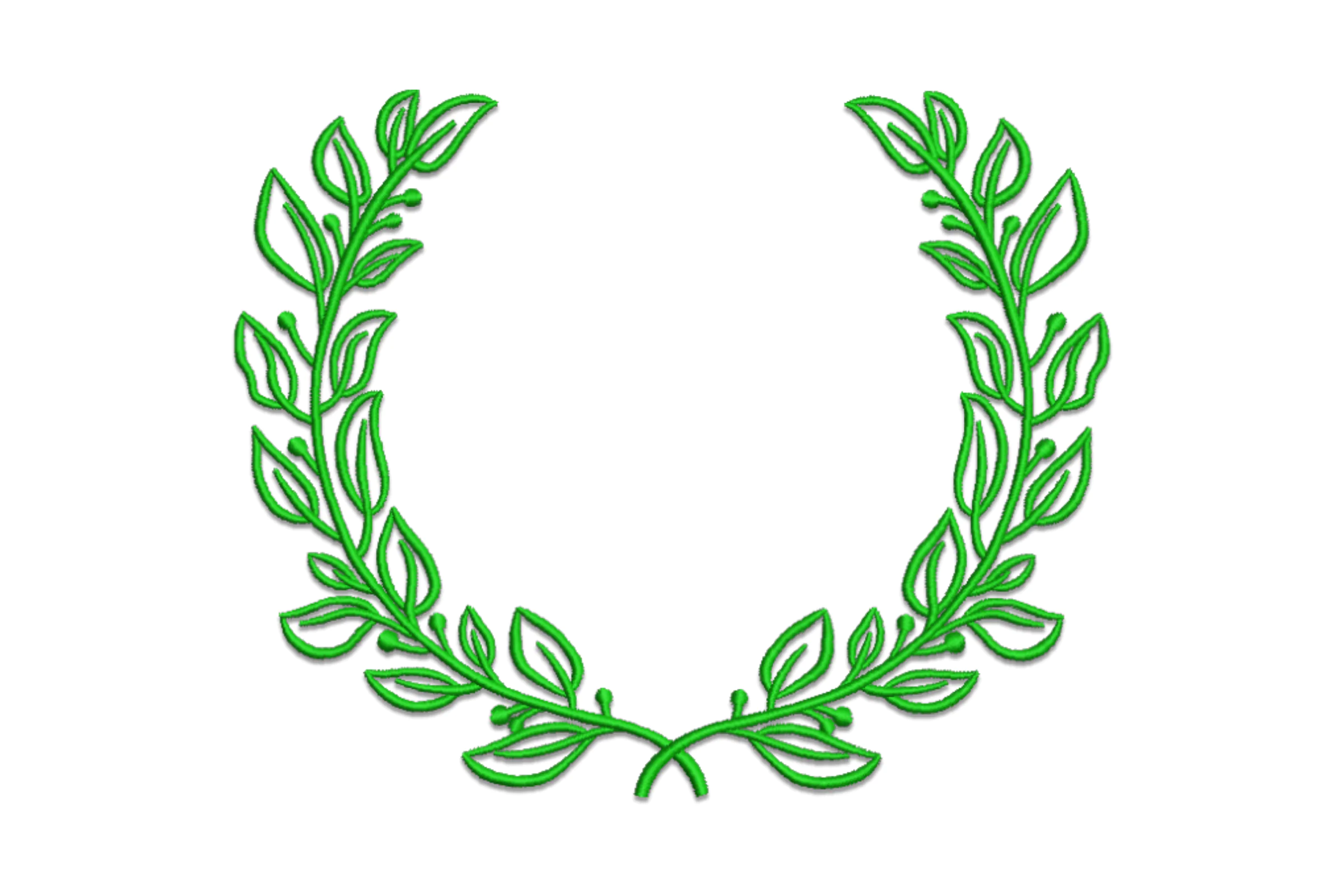 Laurel Wreath Olympics - Machine Embroidery Design