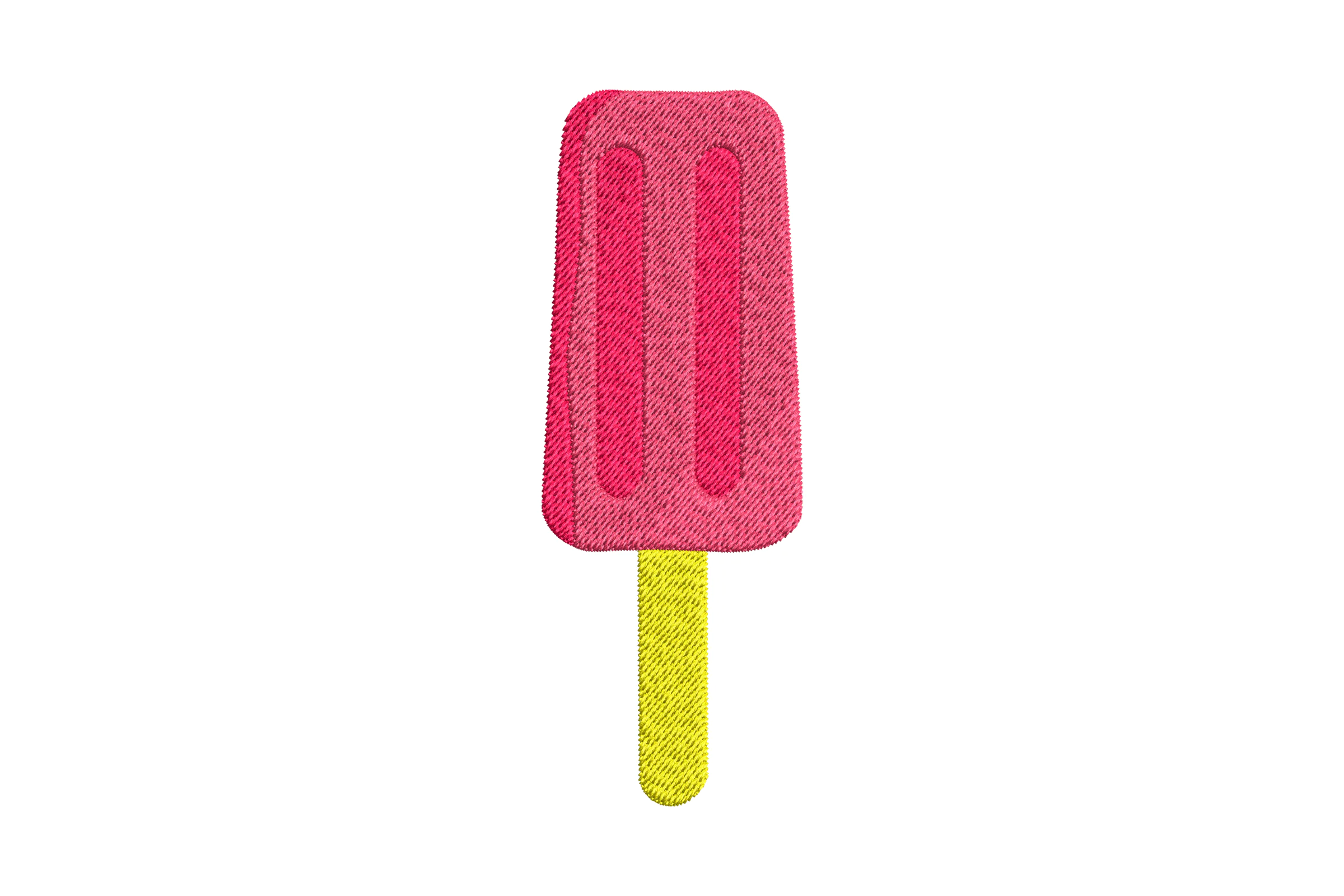 Ice Cream  Embroidery Design