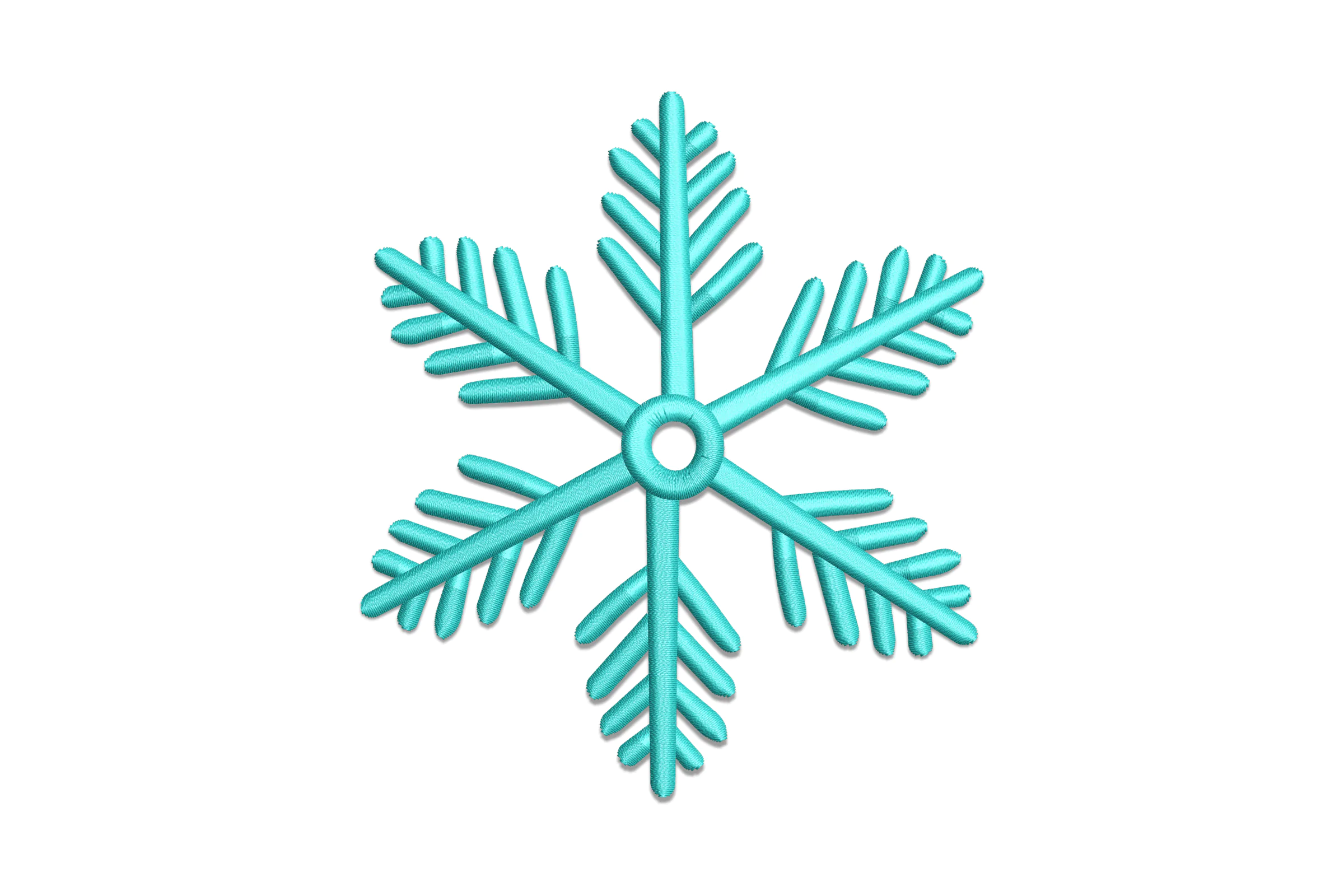 Snowflake Machine Embroidery
