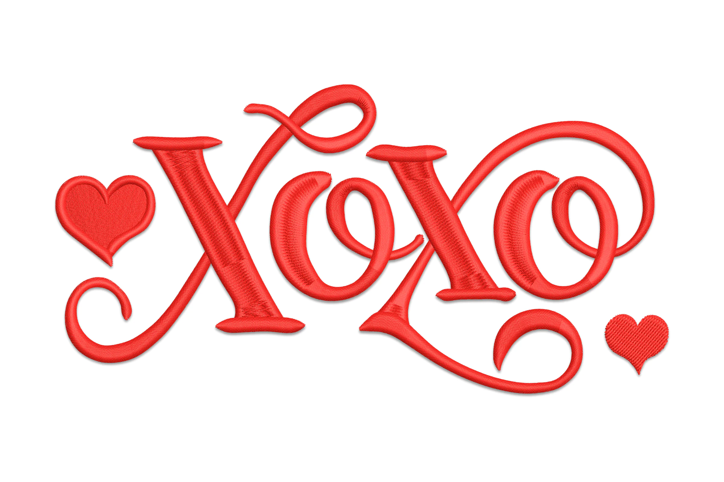 Xoxo Valentine Embroidery Design