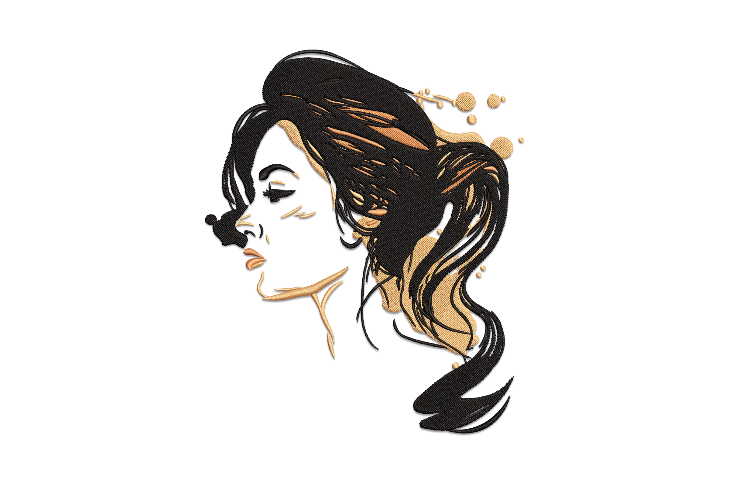 Adult Woman Embroidery Design