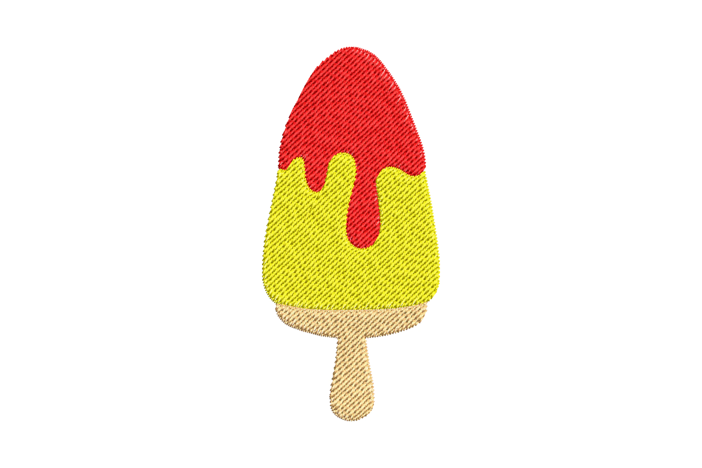 Mini Ice Cream Embroidery Design