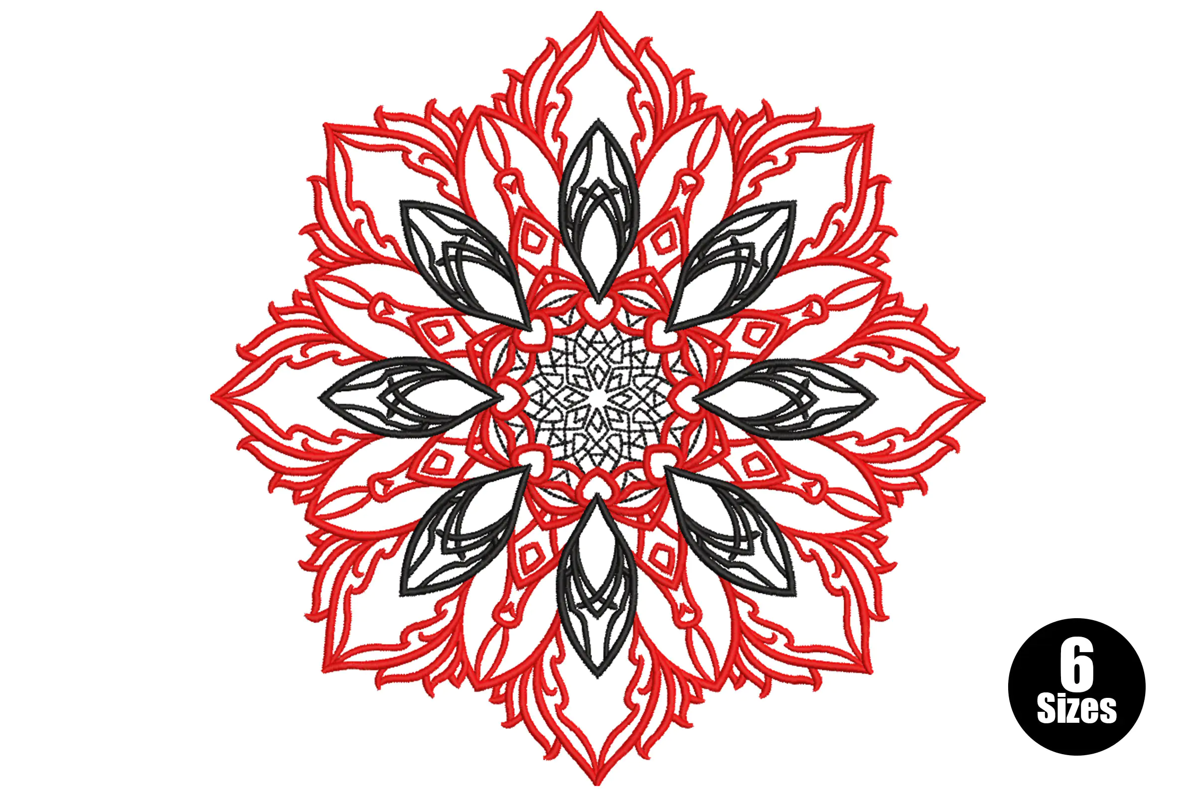 Mandala Embroidery Design