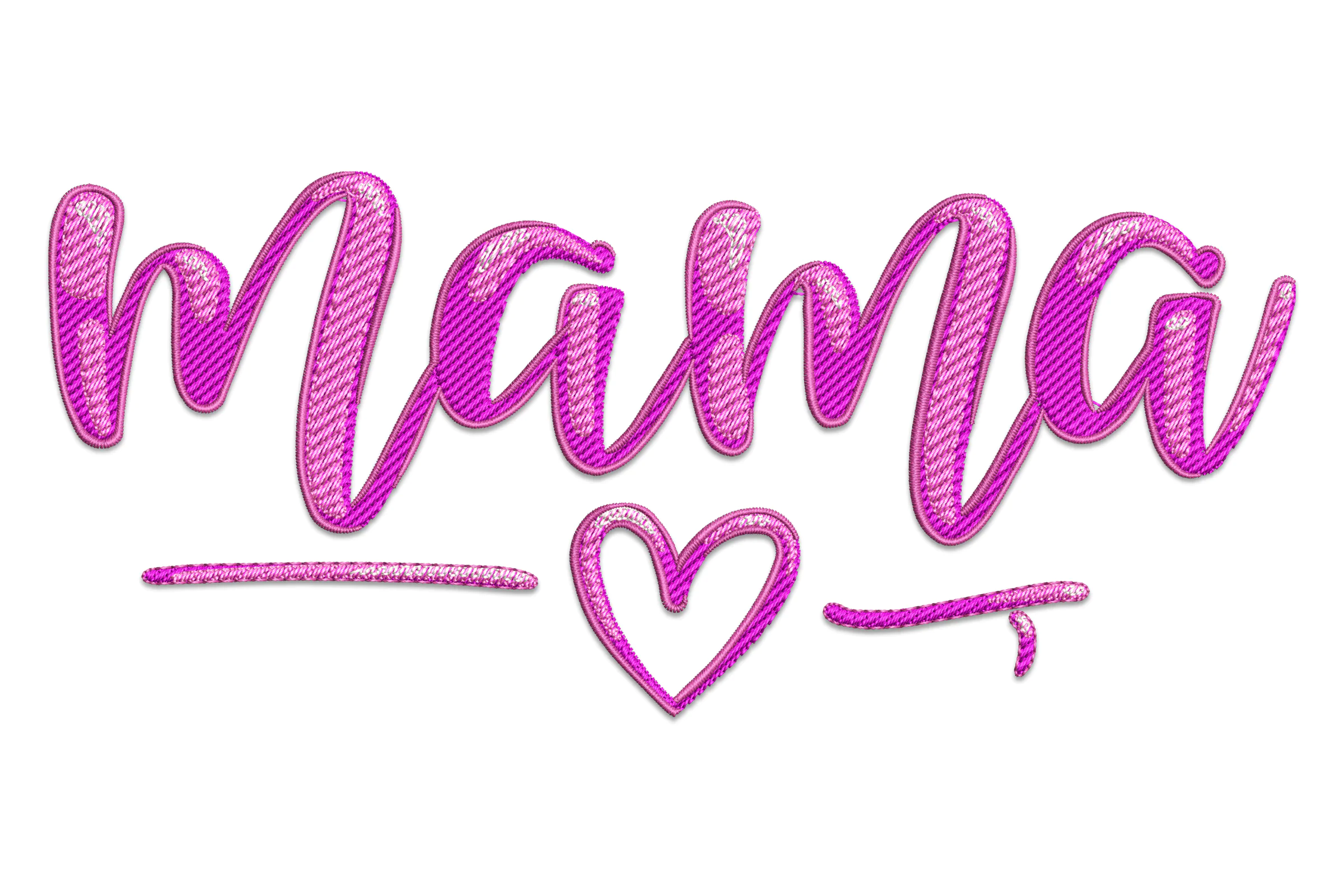 Mama Digital Embroidery Design