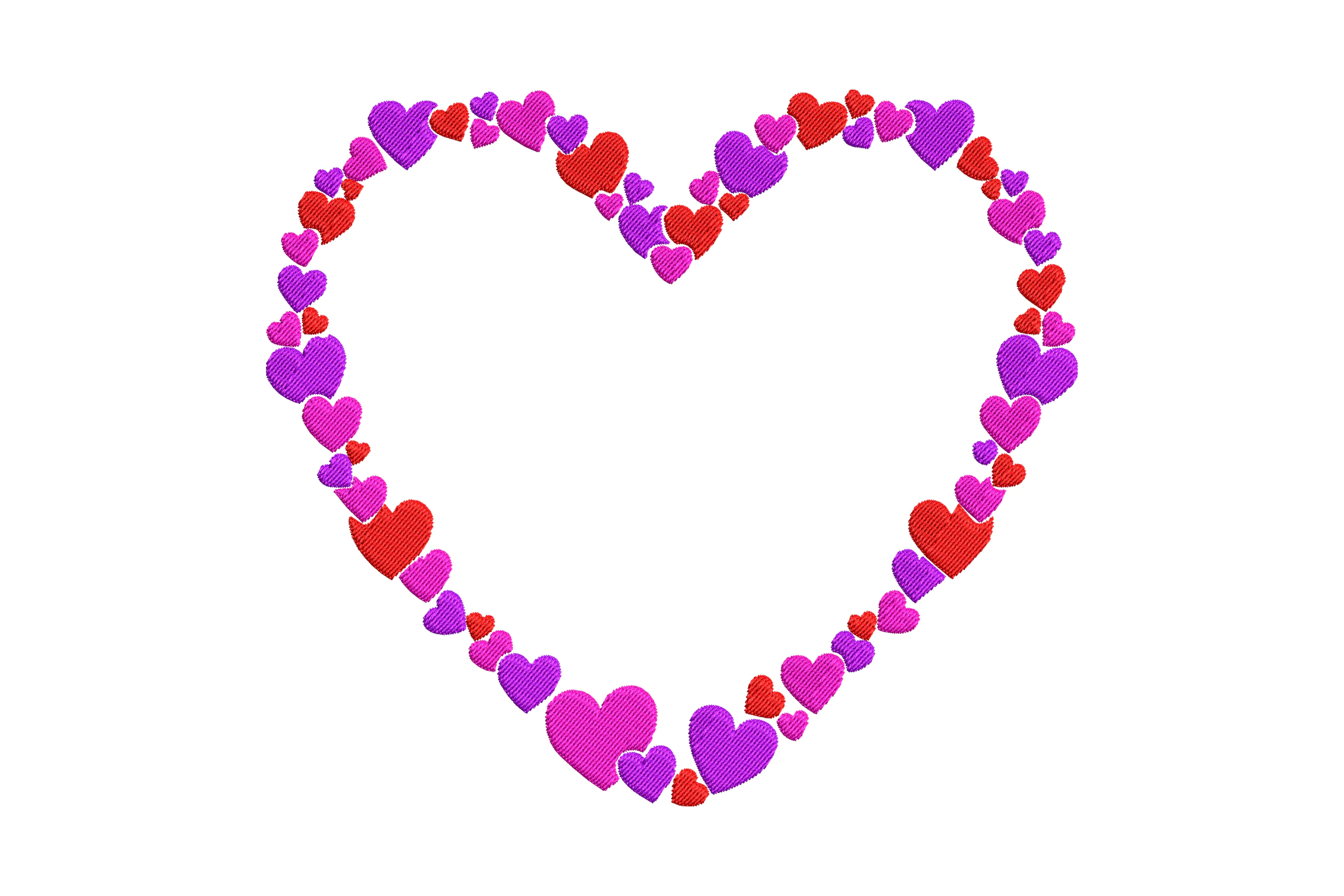 Heart Machine Embroidery Designs