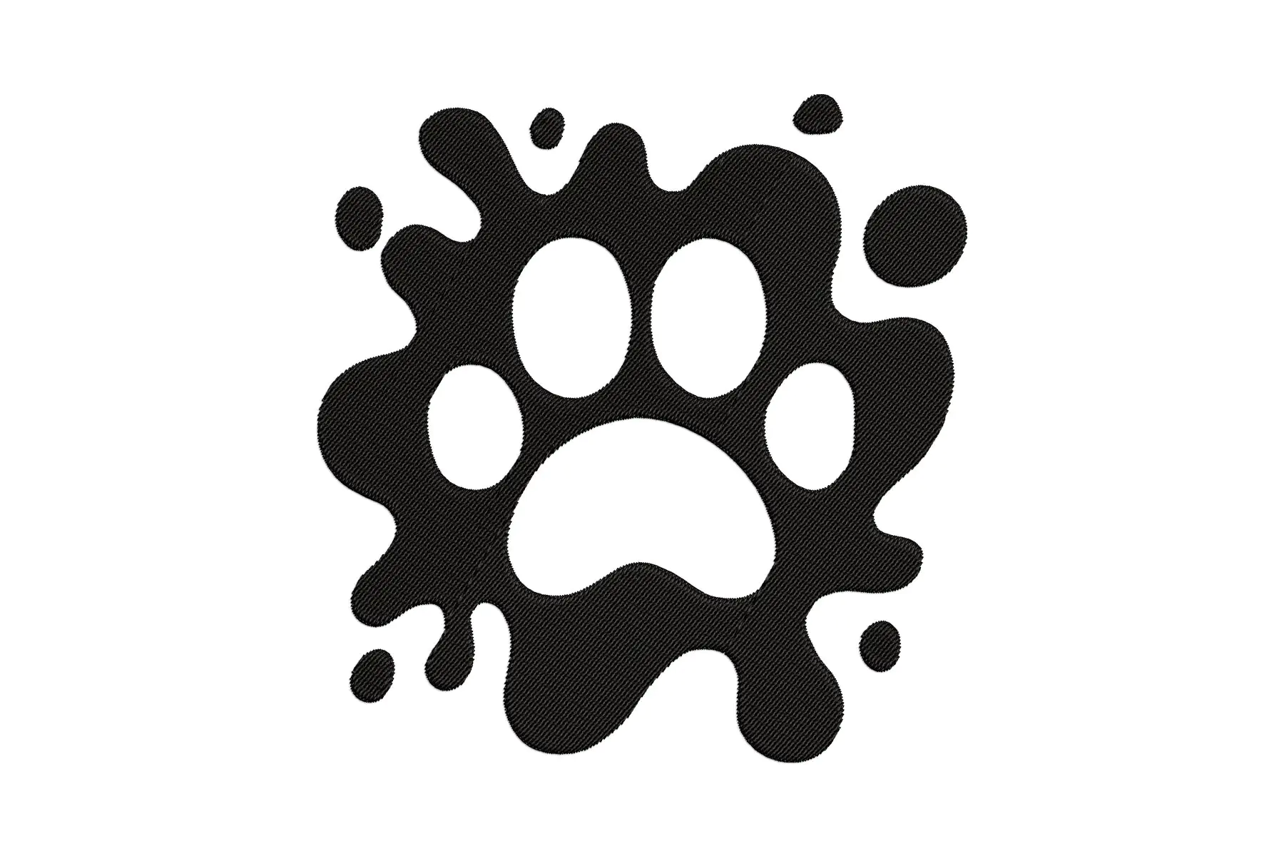 Free Paw Print Embroidery Design - Perfect for Kids & Pet Lovers