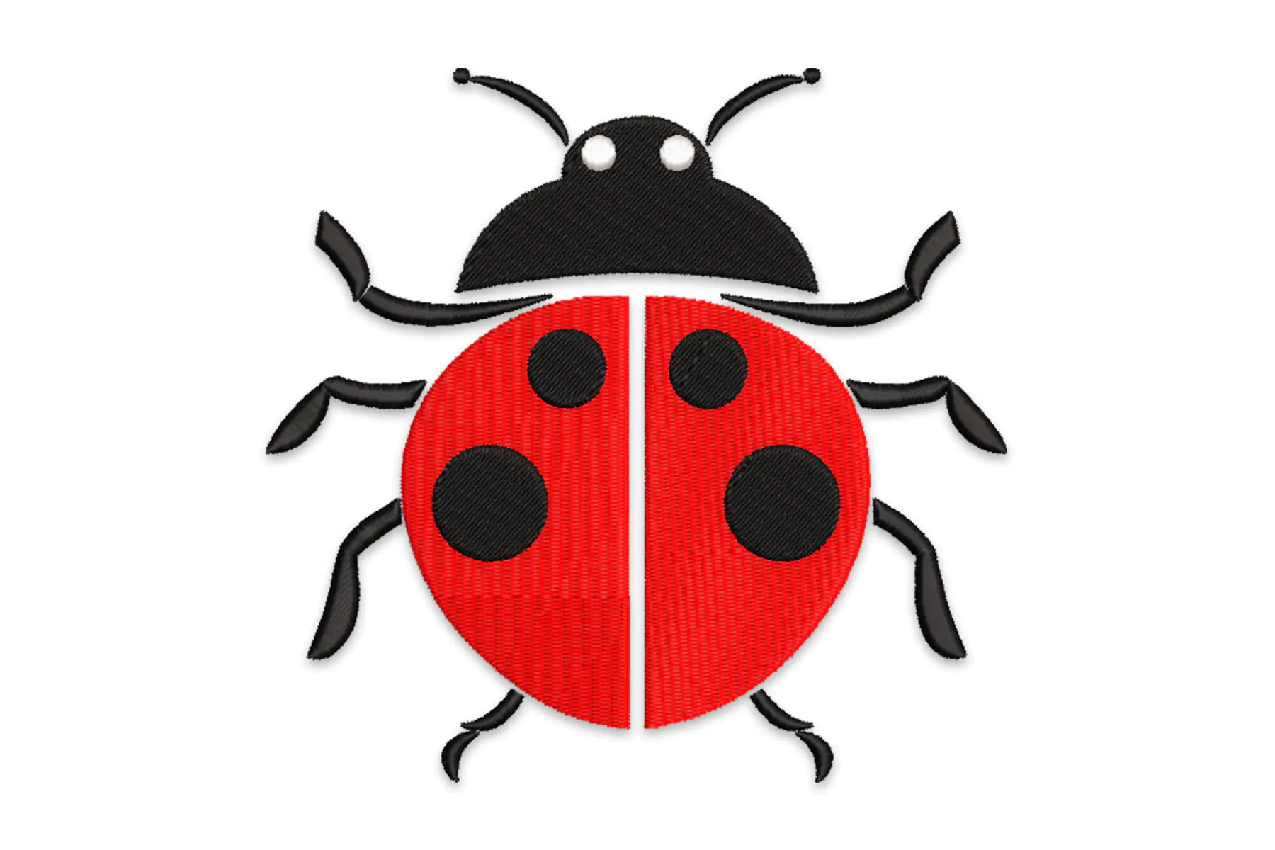 Free Ladybug Embroidery Design. Ladybug Machine Embroidery Design