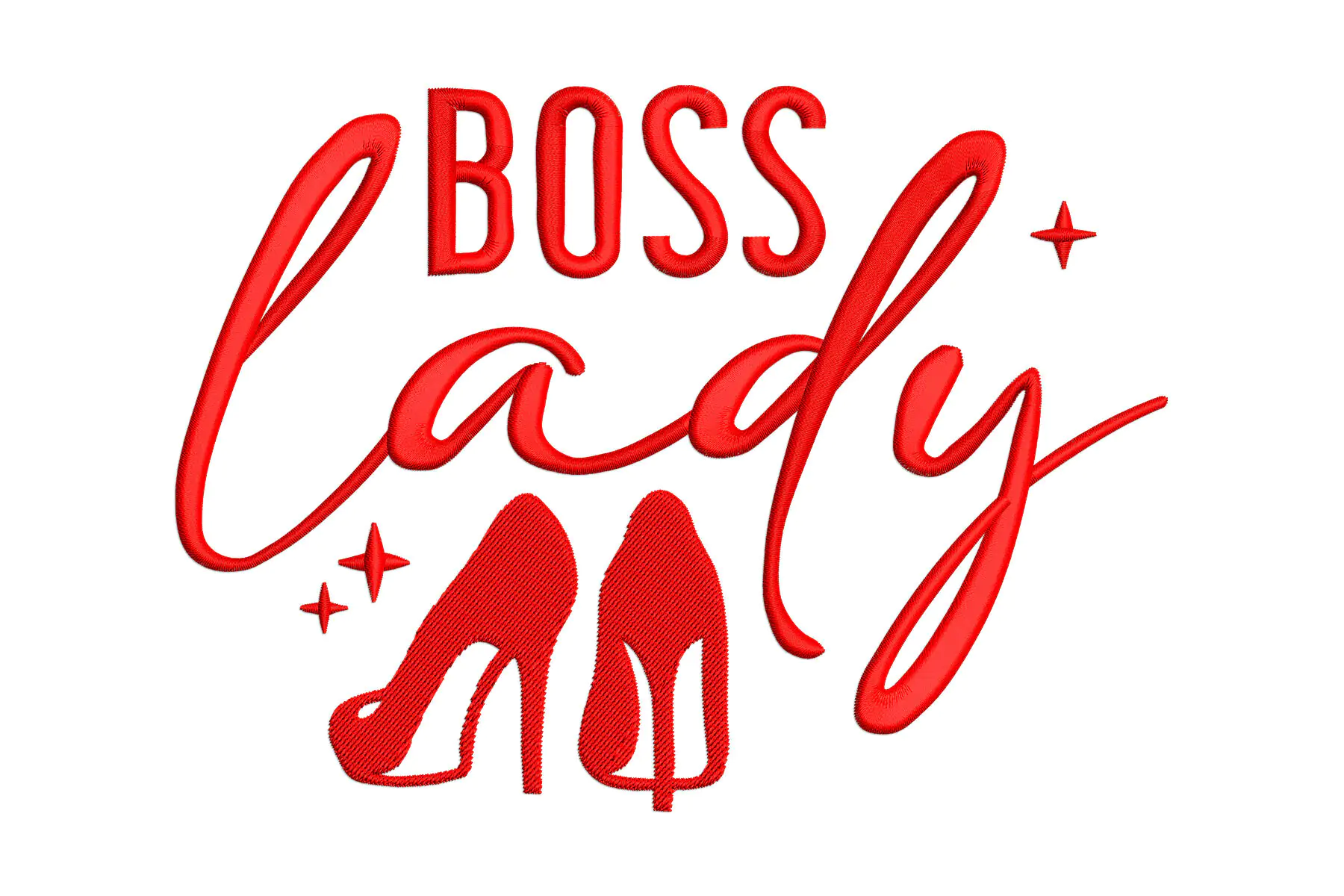 Free Girl Boss, Lady Boss Sign Machine Embroidery Design