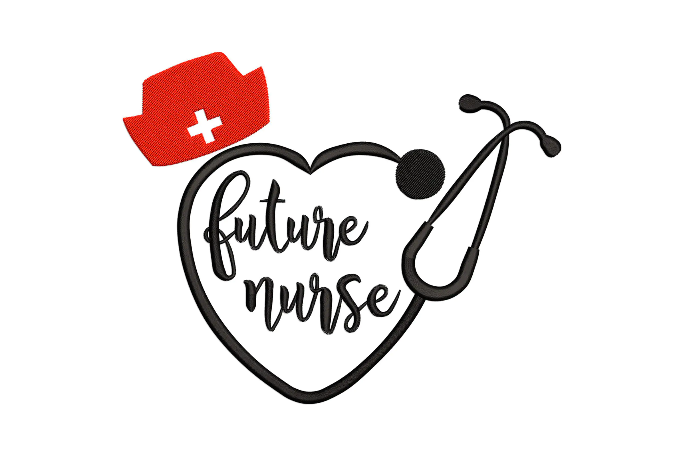Future Nurse Embroidery Design