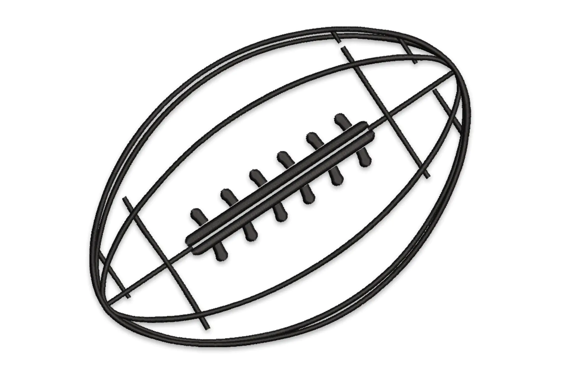 Free Football embroidery design. Machine Embroidery Design
