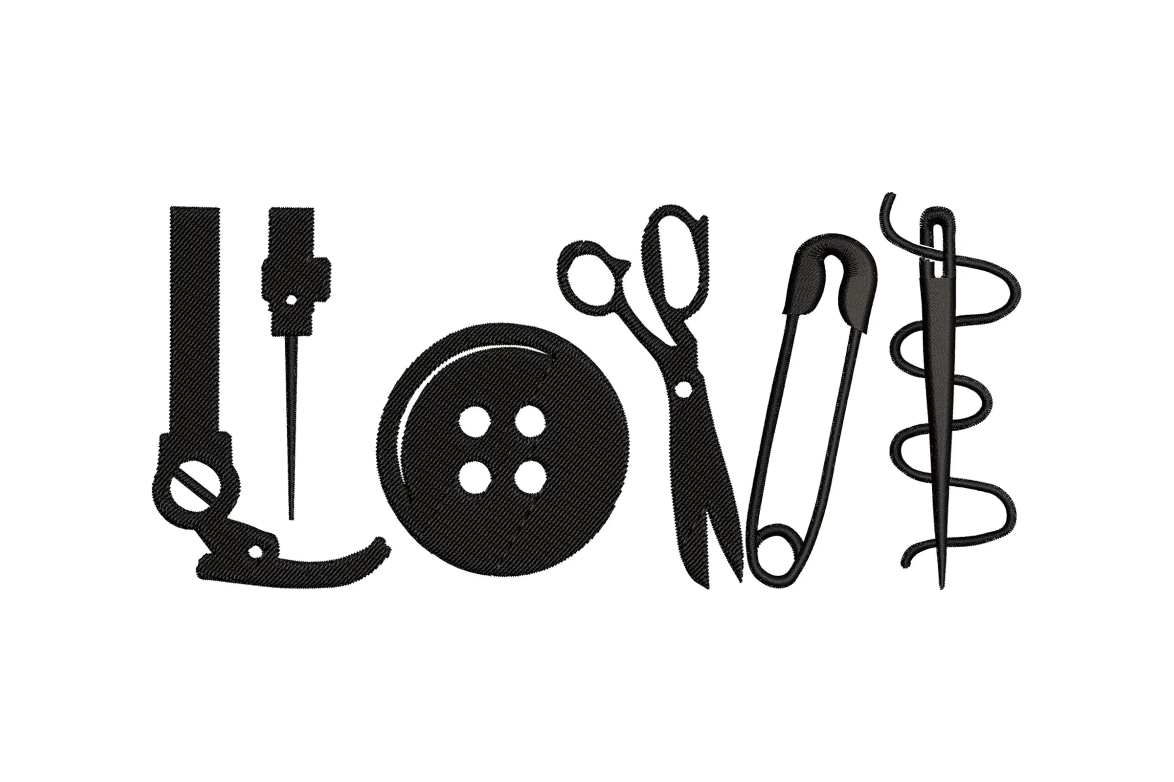 Love Sewing Embroidery Design