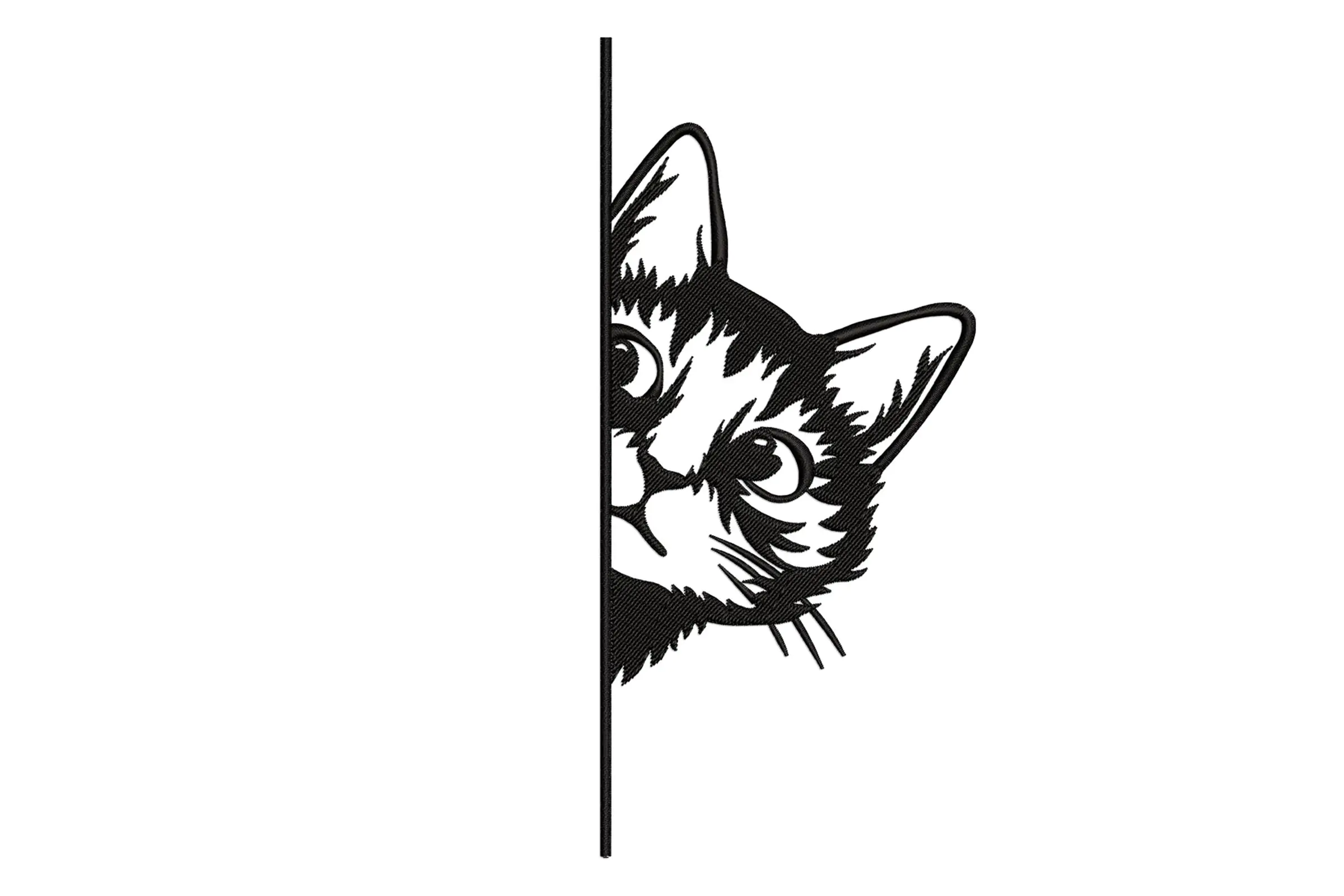 Cat Embroidery Design